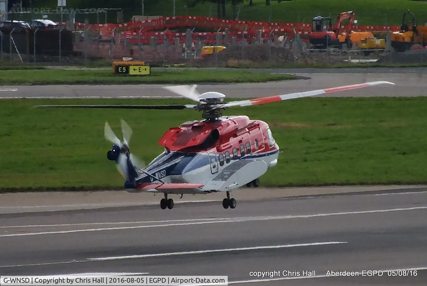 G-WNSD, 2014 Sikorsky S-92A C/N 920231, CHC Scotia