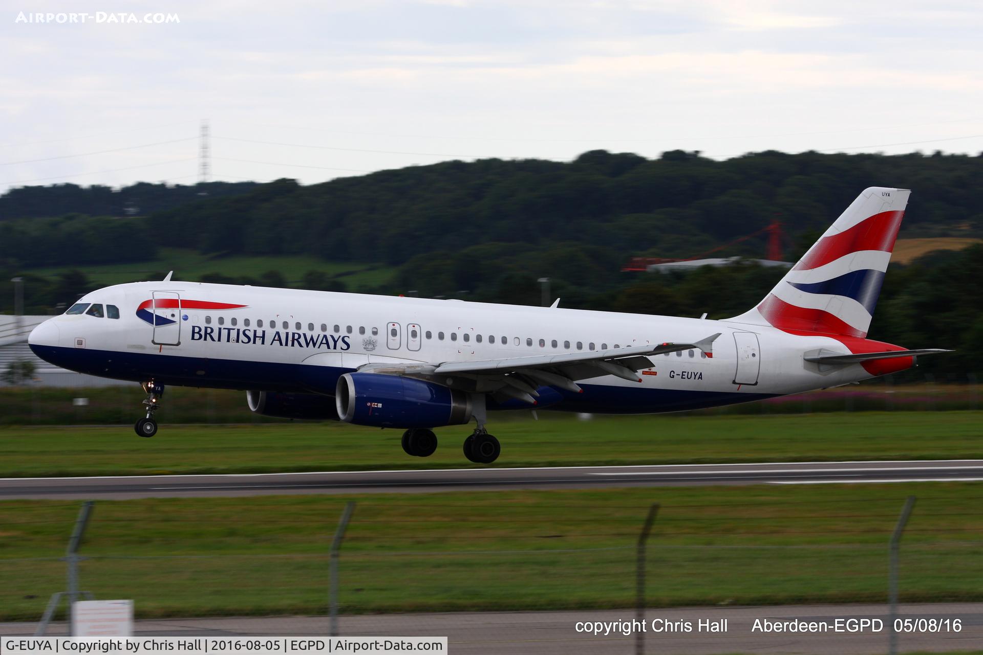 G-EUYA, 2008 Airbus A320-232 C/N 3697, British Airways