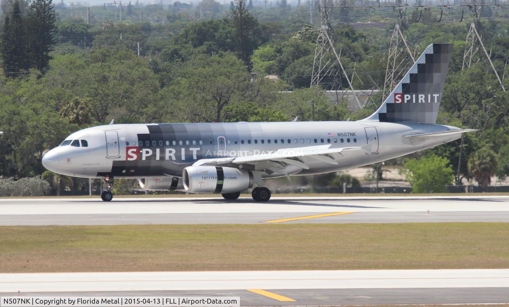 N507NK, 2005 Airbus A319-132 C/N 2560, Spirit