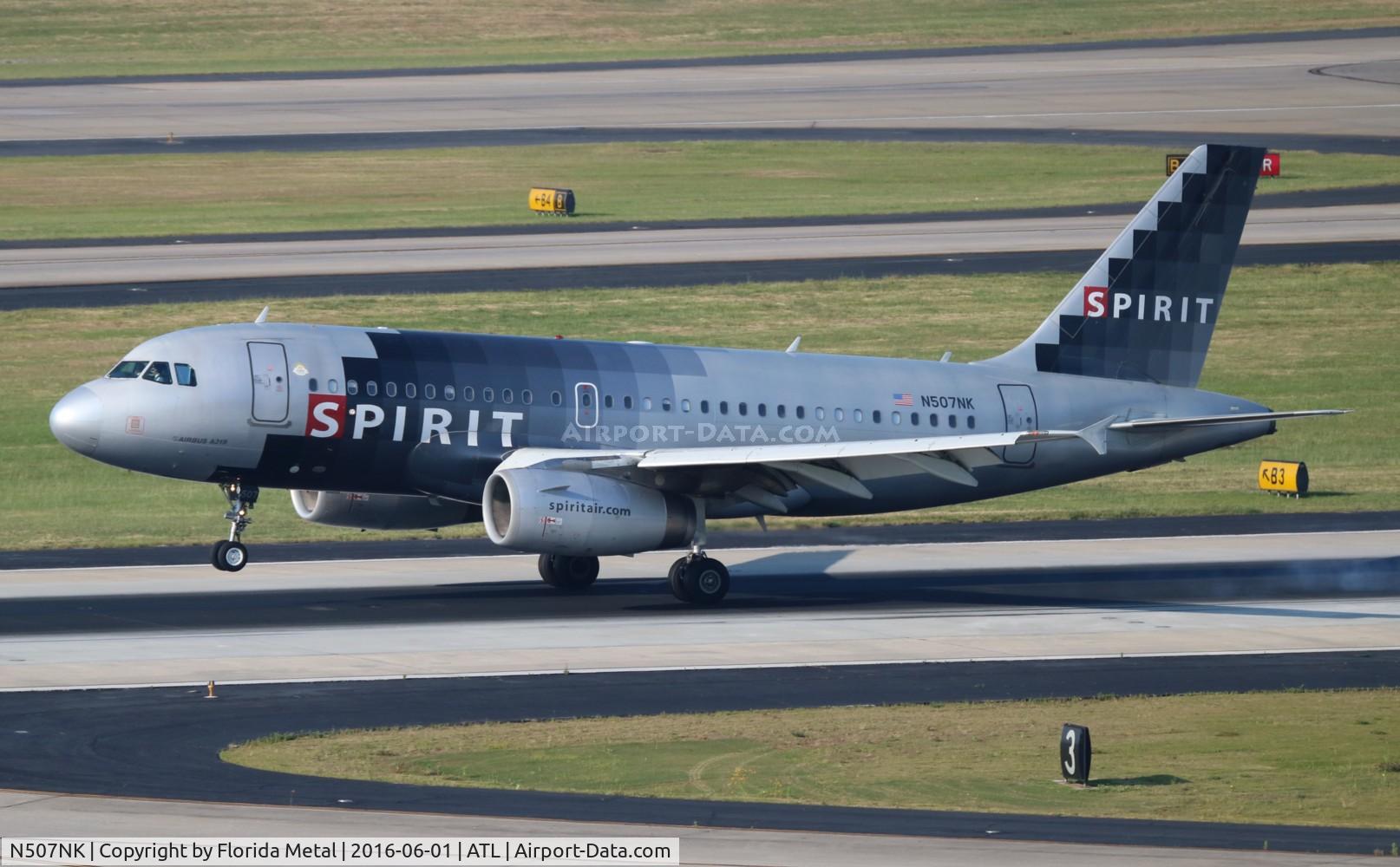 N507NK, 2005 Airbus A319-132 C/N 2560, Spirit