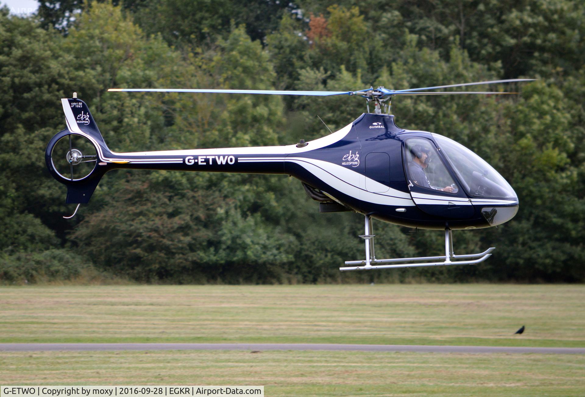 G-ETWO, 2014 Guimbal Cabri G2 C/N 1063, Guimbal Cabri G2 at Redhill.