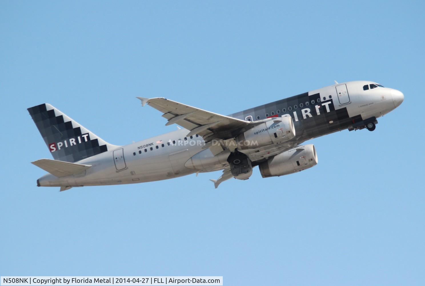 N508NK, 2005 Airbus A319-132 C/N 2567, Spirit