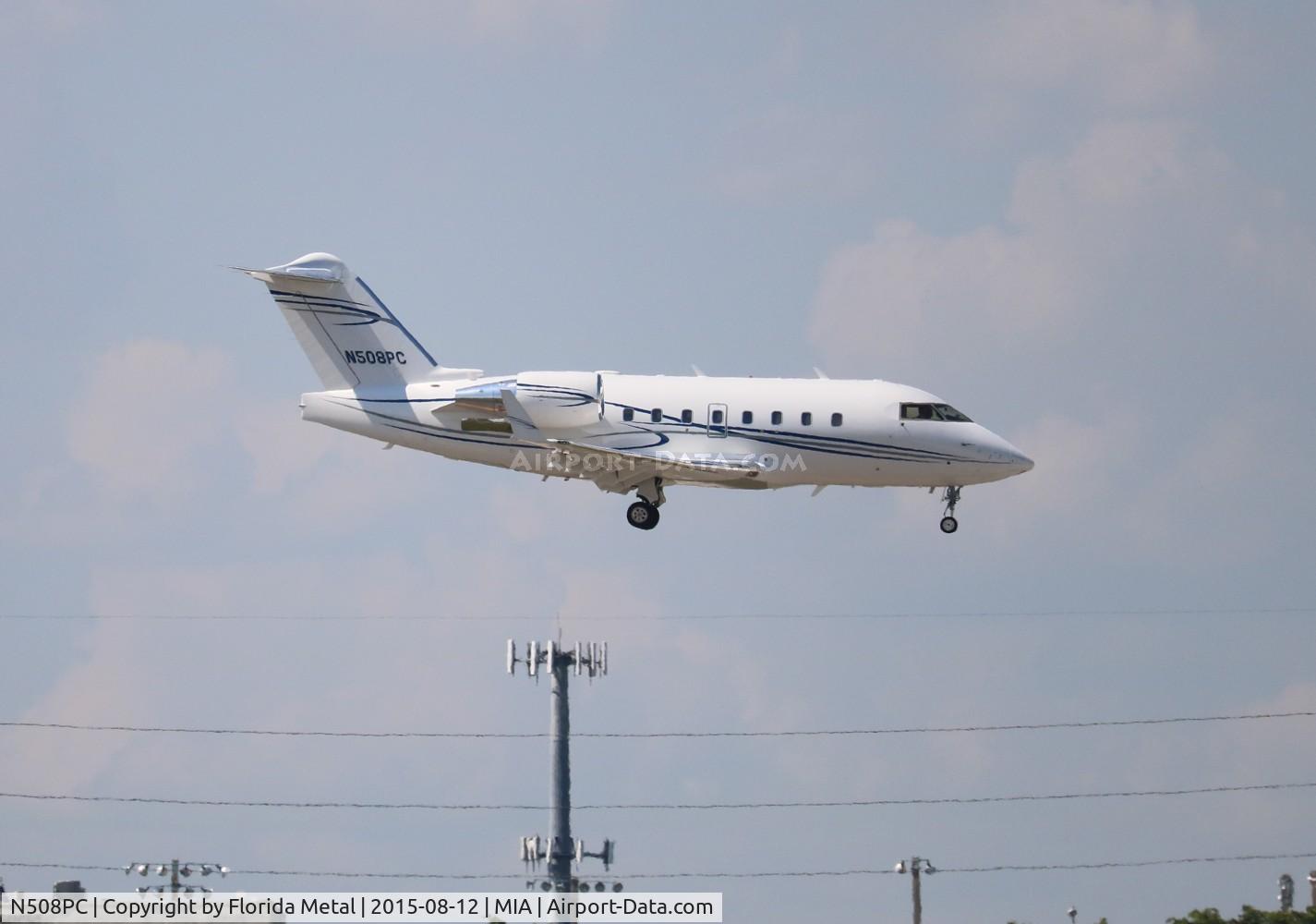 N508PC, 2003 Bombardier Challenger 604 (CL-600-2B16) C/N 5558, Challenger 604