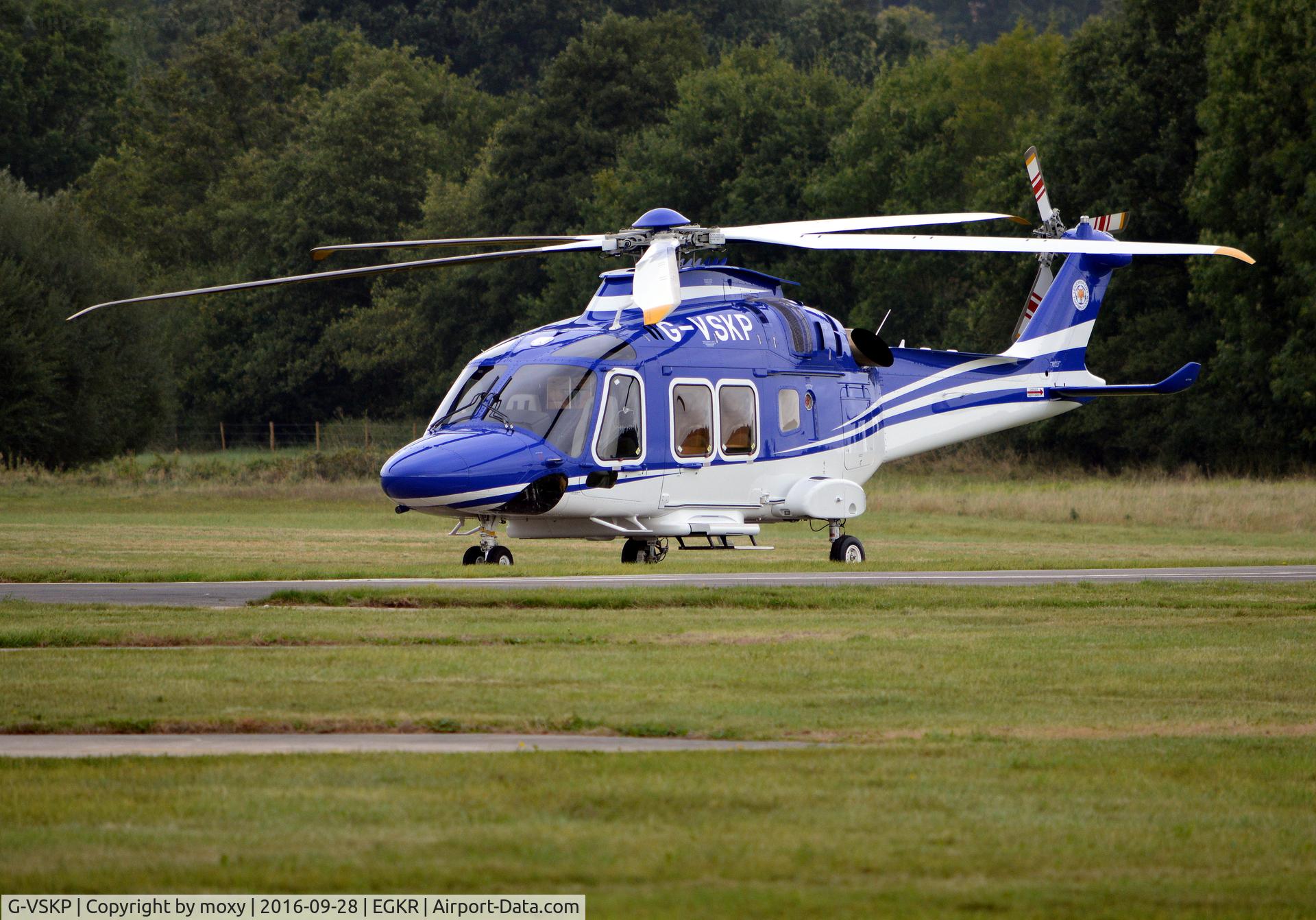 G-VSKP, 2016 AgustaWestland AW-169 C/N 69018, Finmeccanica Spa Agusta A169 at Redhill.