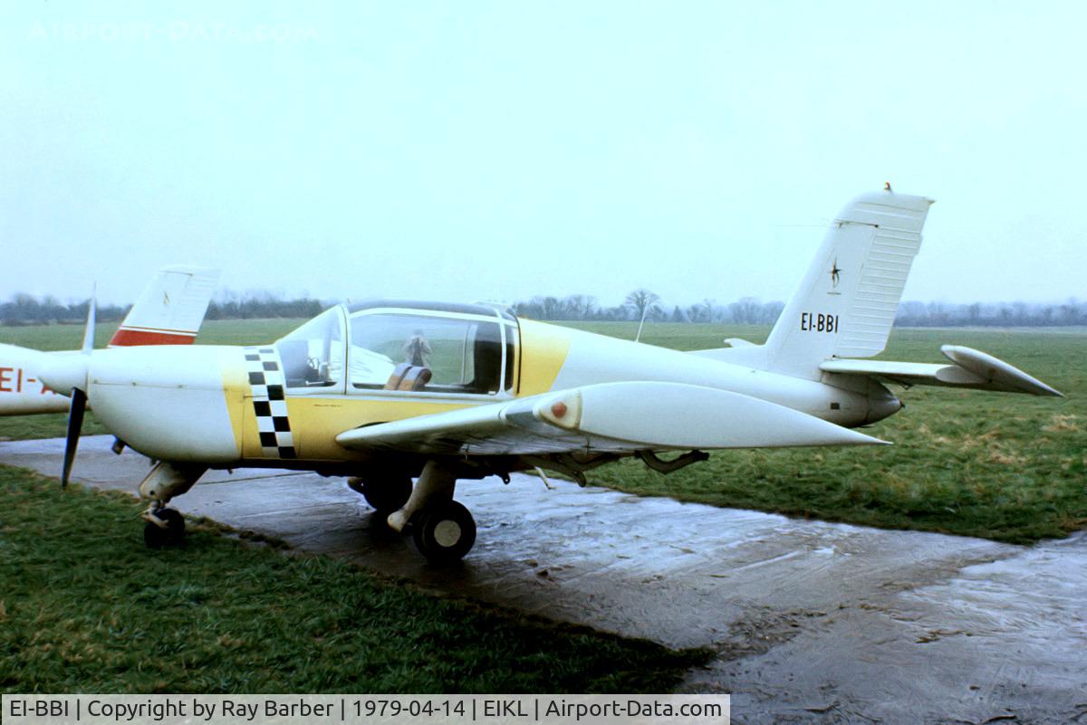 EI-BBI, Socata Rallye 150ST C/N 2663, Socata MS.892E Rallye 150ST [2663] Kilkenny~EI 14/04/1979. From a slide.