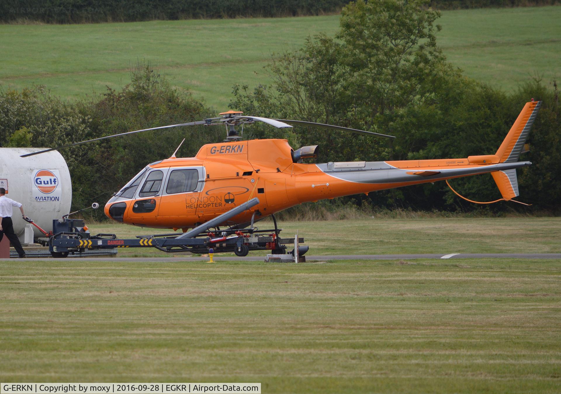 G-ERKN, 2002 Eurocopter AS-350B-3 Ecureuil Ecureuil C/N 3587, Eurocopter AS-350B-3 Ecureuil at Redhill. Ex EC-IHX