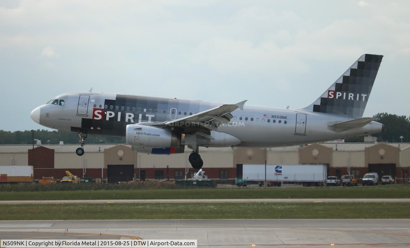 N509NK, 2005 Airbus A319-132 C/N 2603, Spirit