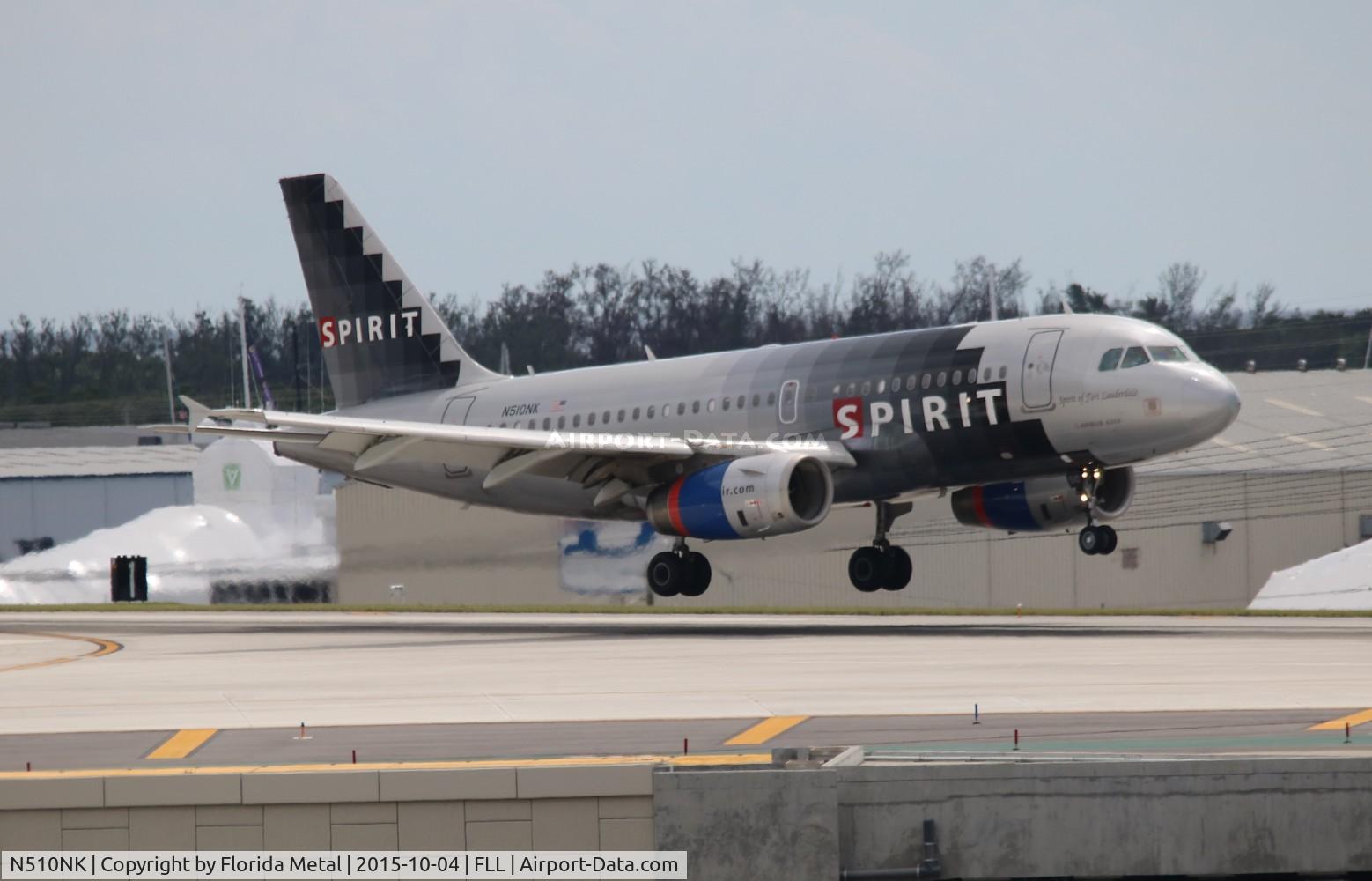 N510NK, 2005 Airbus A319-132 C/N 2622, Spirit 