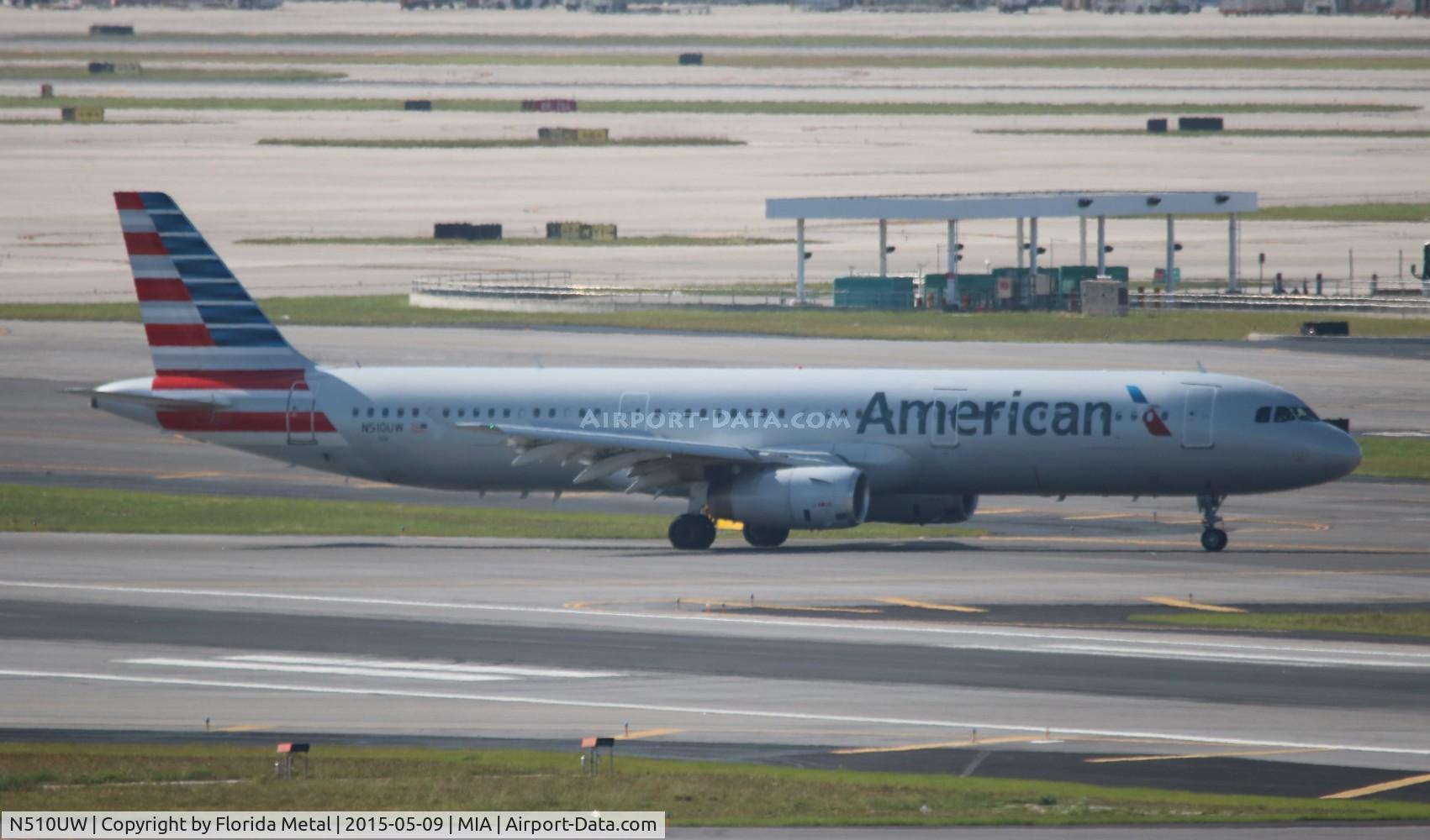 N510UW, 2009 Airbus A321-231 C/N 3858, American