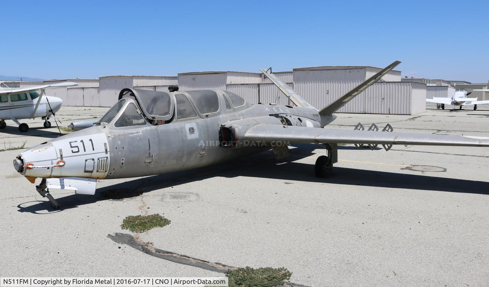N511FM, 1966 Fouga CM-170 Magister C/N 511, Fouga Magister