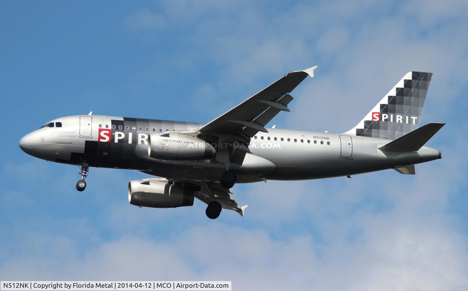 N512NK, 2006 Airbus A319-132 C/N 2673, Spirit