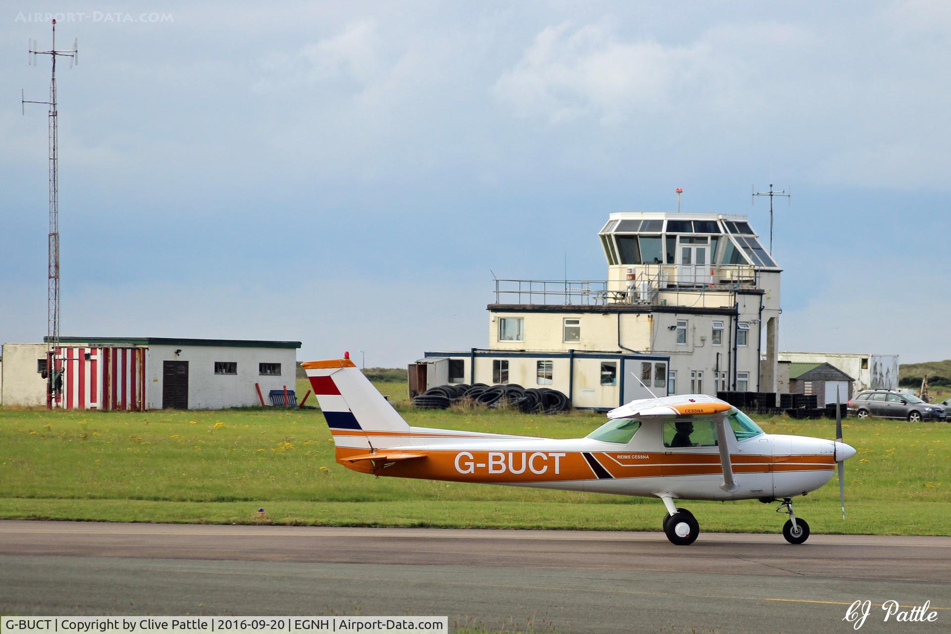 G-BUCT, 1973 Cessna 150L C/N 150-75326, at Blackpool EGNH