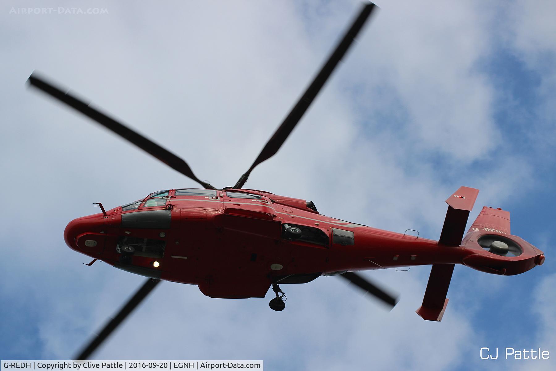 G-REDH, 2010 Eurocopter AS-365N-3 Dauphin 2 C/N 6911, at Blackpool EGNH