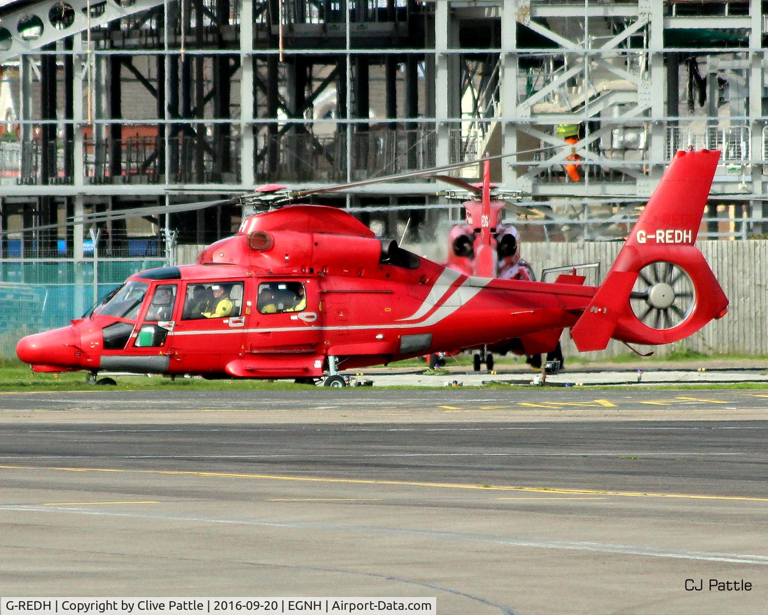 G-REDH, 2010 Eurocopter AS-365N-3 Dauphin 2 C/N 6911, at Blackpool EGNH