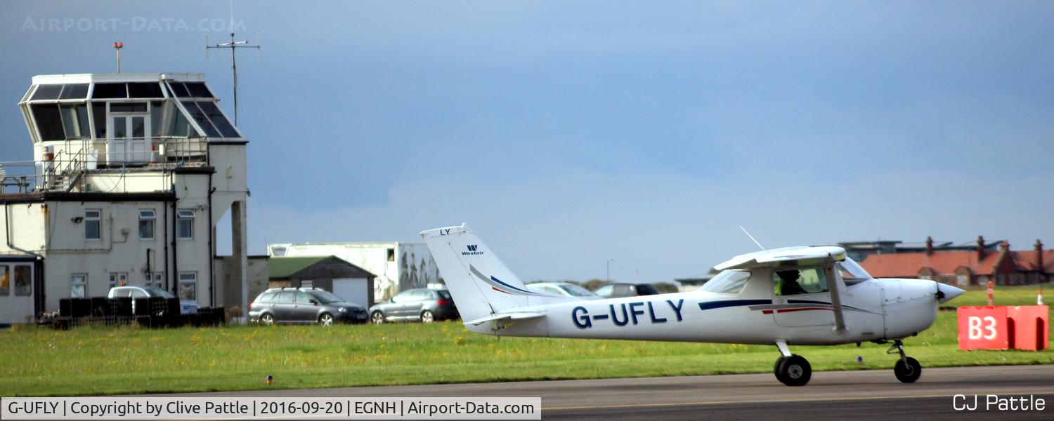 G-UFLY, 1967 Reims Cessna F150H C/N 0264, at Blackpool EGNH