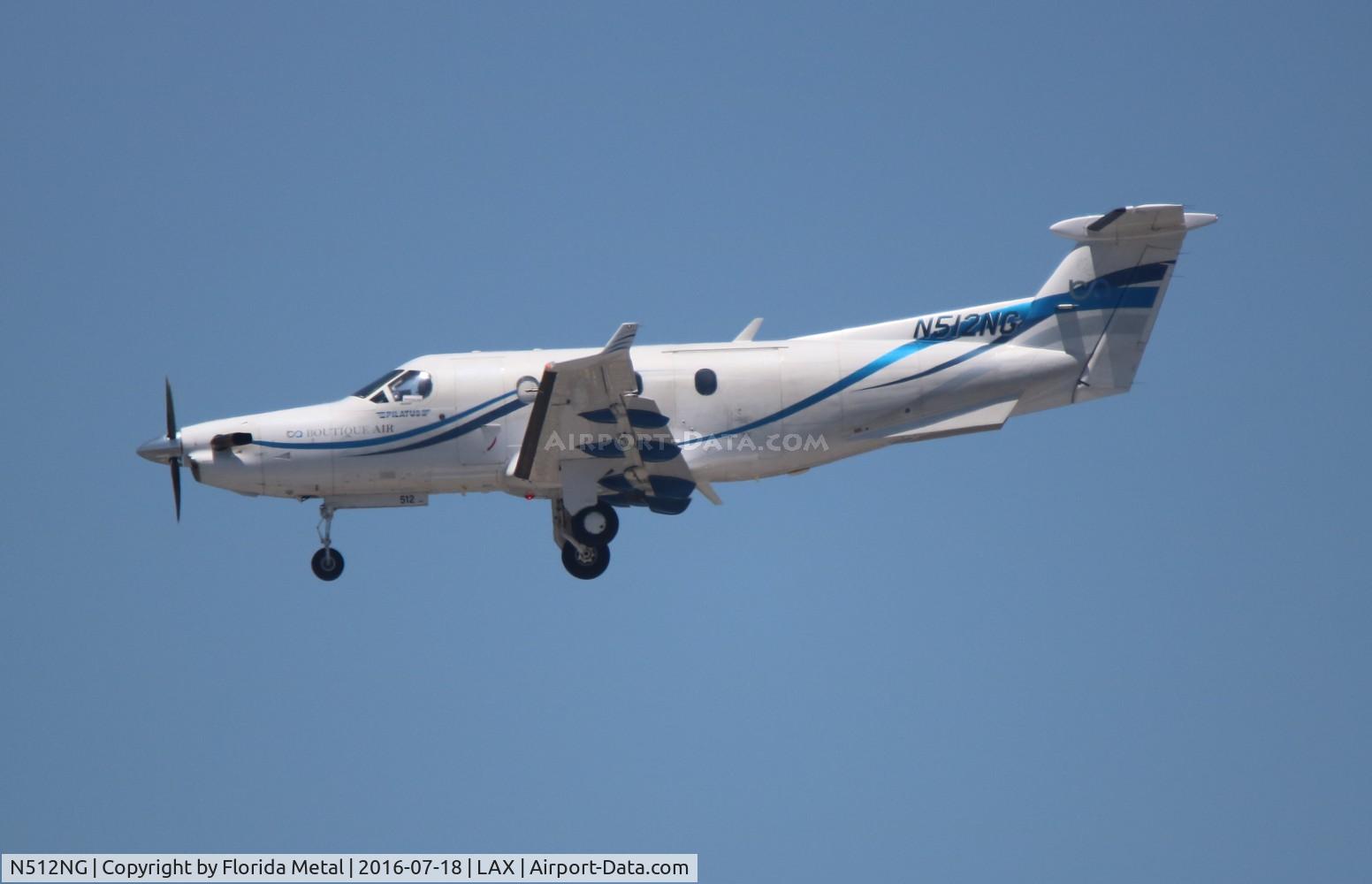 N512NG, 2003 Pilatus PC-12/45 C/N 512, PC-12