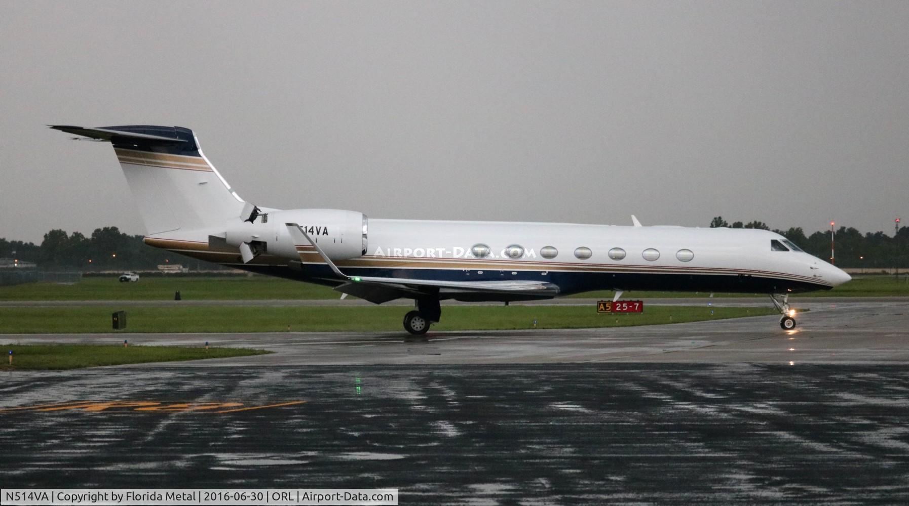 N514VA, 2014 Gulfstream Aerospace GV-SP (G550) C/N 5463, Gulfstream 550