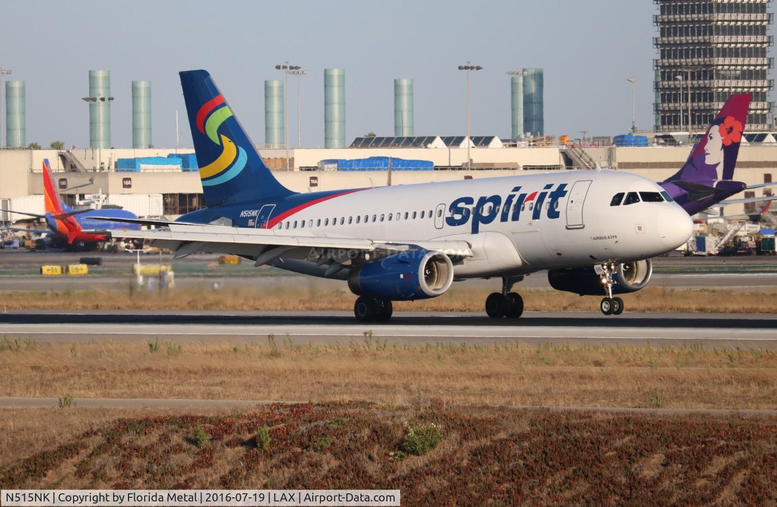 N515NK, 2006 Airbus A319-132 C/N 2698, Spirit