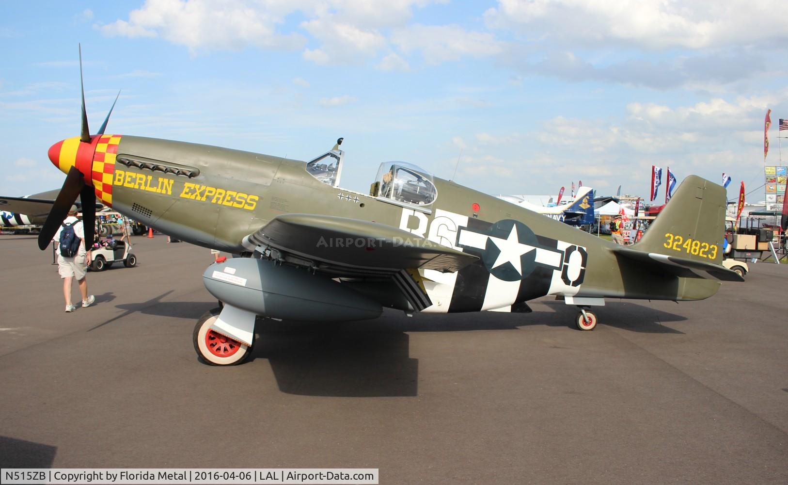 N515ZB, 1944 North American P-51B Mustang C/N 104-25866, Berlin Express