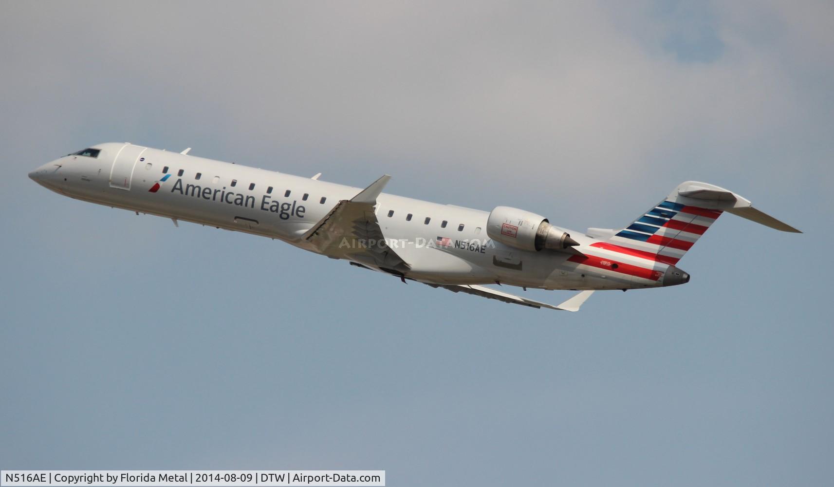 N516AE, 2003 Bombardier CRJ-701ER (CL-600-2C10) Regional Jet C/N 10123, American Eagle