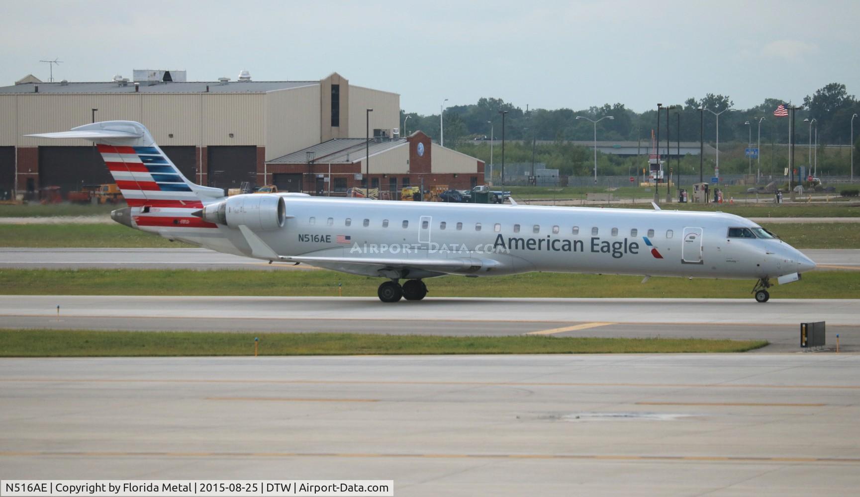 N516AE, 2003 Bombardier CRJ-701ER (CL-600-2C10) Regional Jet C/N 10123, American Eagle