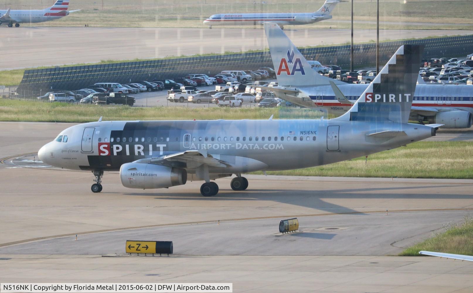 N516NK, 2006 Airbus A319-132 C/N 2704, Spirit