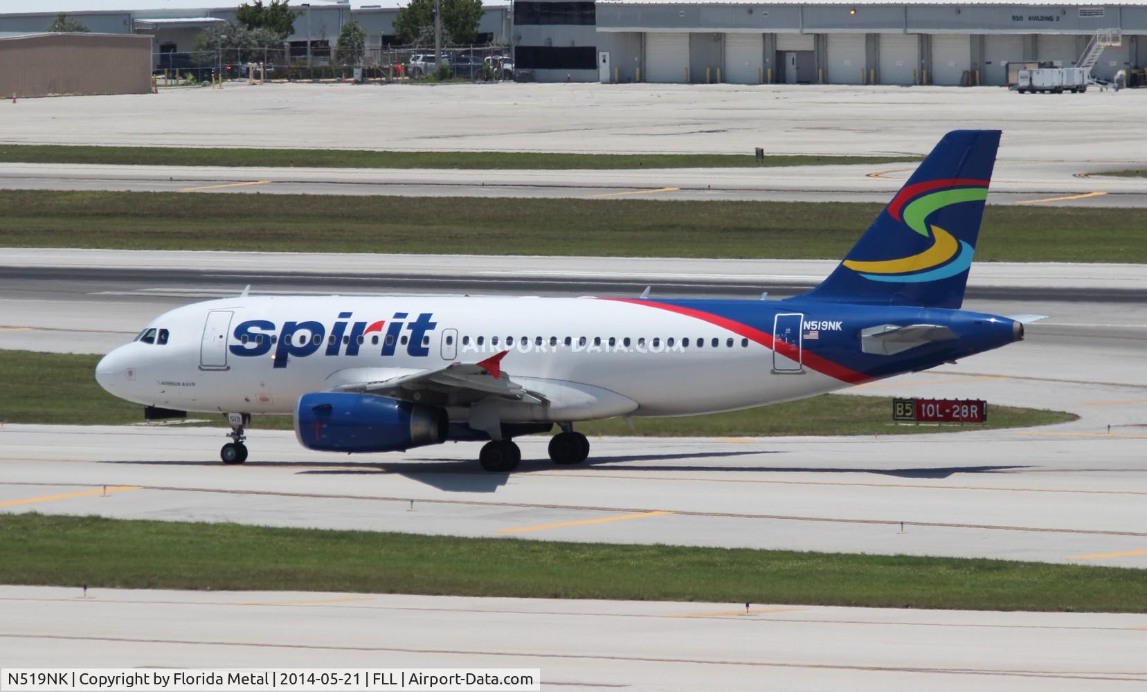 N519NK, 2006 Airbus A319-132 C/N 2723, Spirit