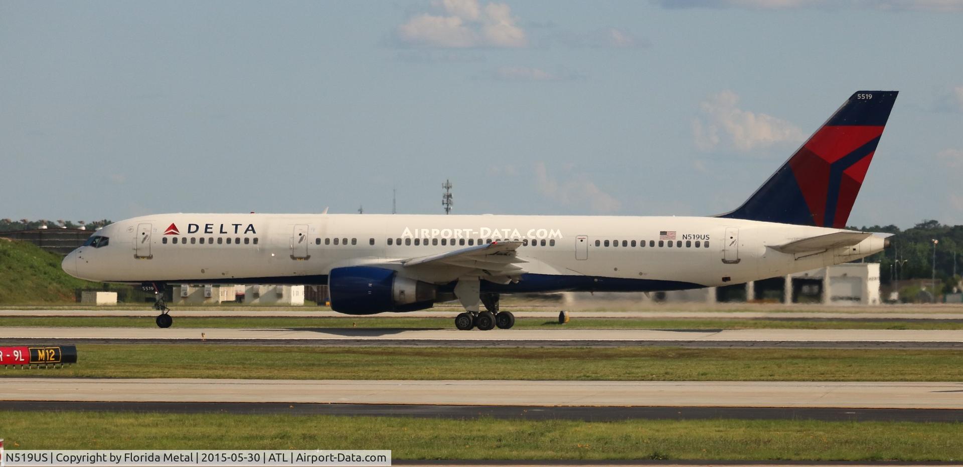 N519US, 1986 Boeing 757-251 C/N 23207, Delta
