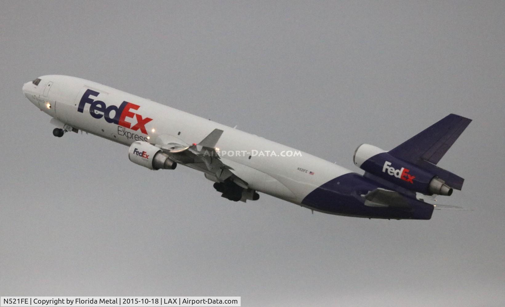 N521FE, 1992 McDonnell Douglas MD-11F C/N 48478, Fed Ex