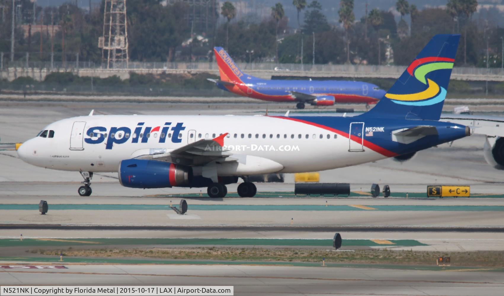 N521NK, 2006 Airbus A319-132 C/N 2797, Spirit