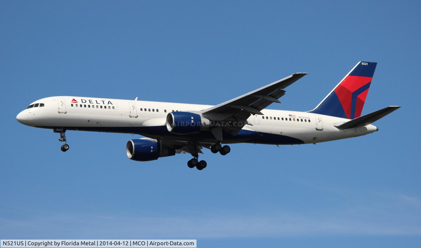 N521US, 1986 Boeing 757-251 C/N 23209, Delta