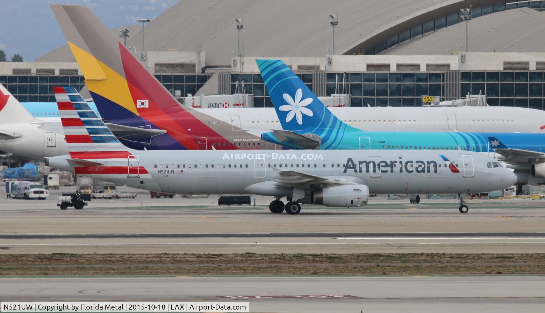 N521UW, 2009 Airbus A321-231 C/N 3944, American
