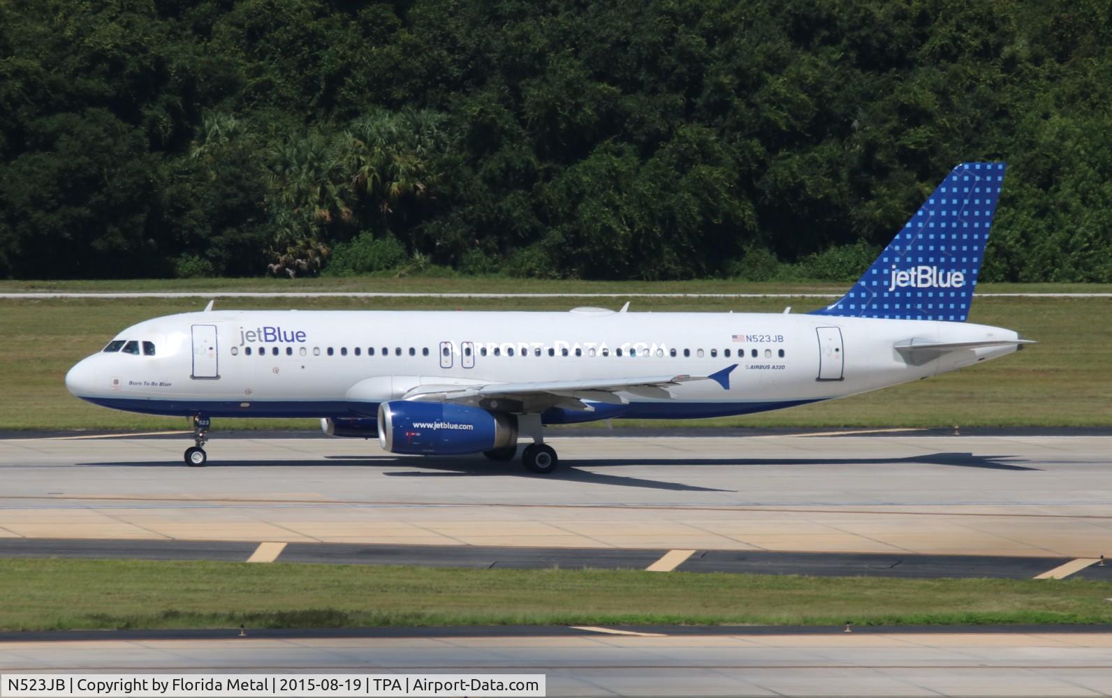 N523JB, 2001 Airbus A320-232 C/N 1506, Jet Blue