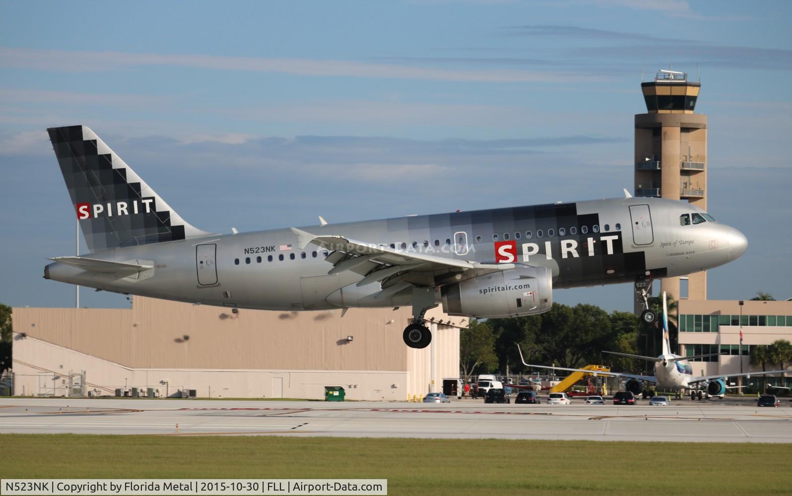 N523NK, 2006 Airbus A319-132 C/N 2898, Spirit