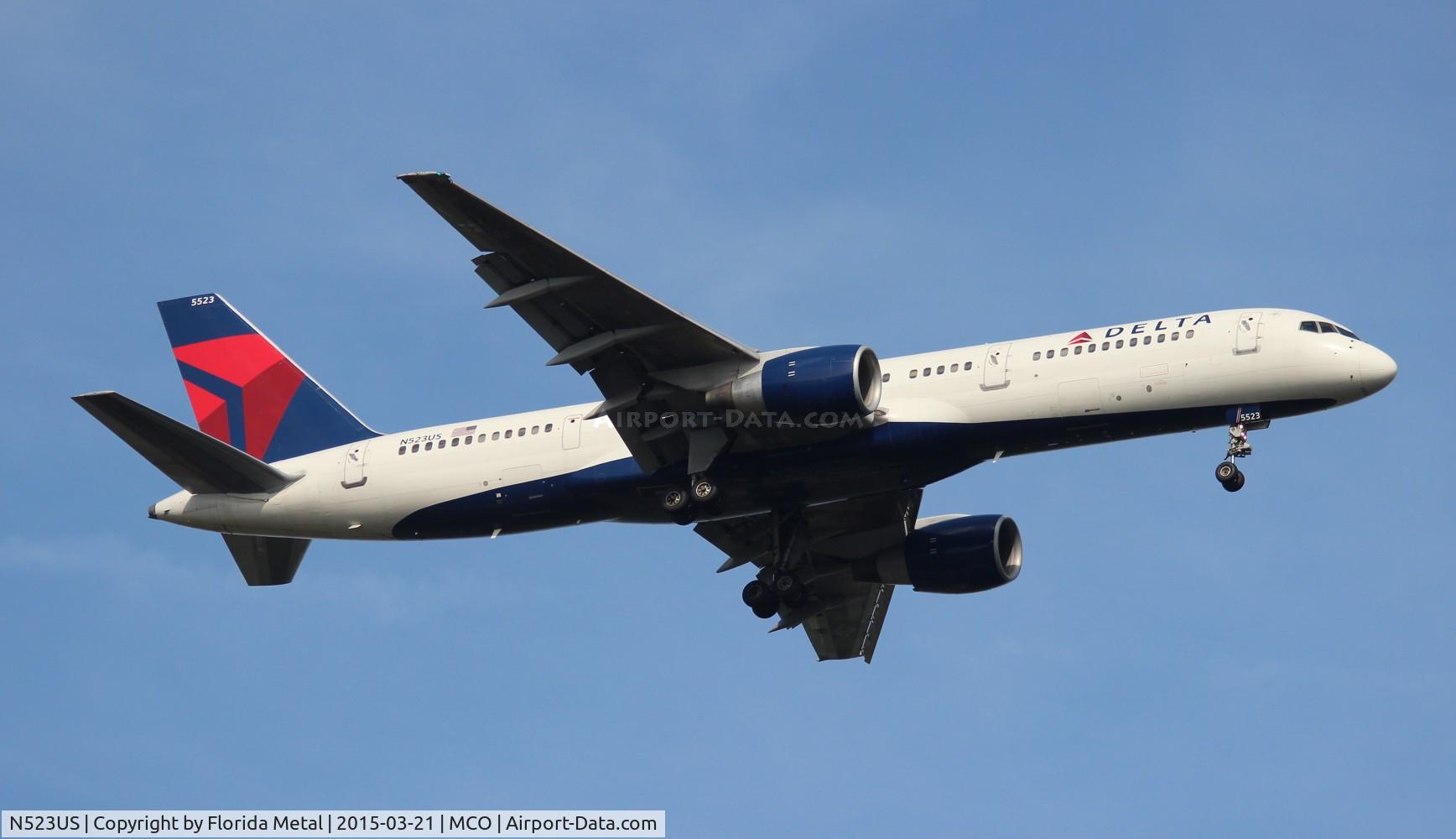 N523US, 1987 Boeing 757-251 C/N 23617, Delta