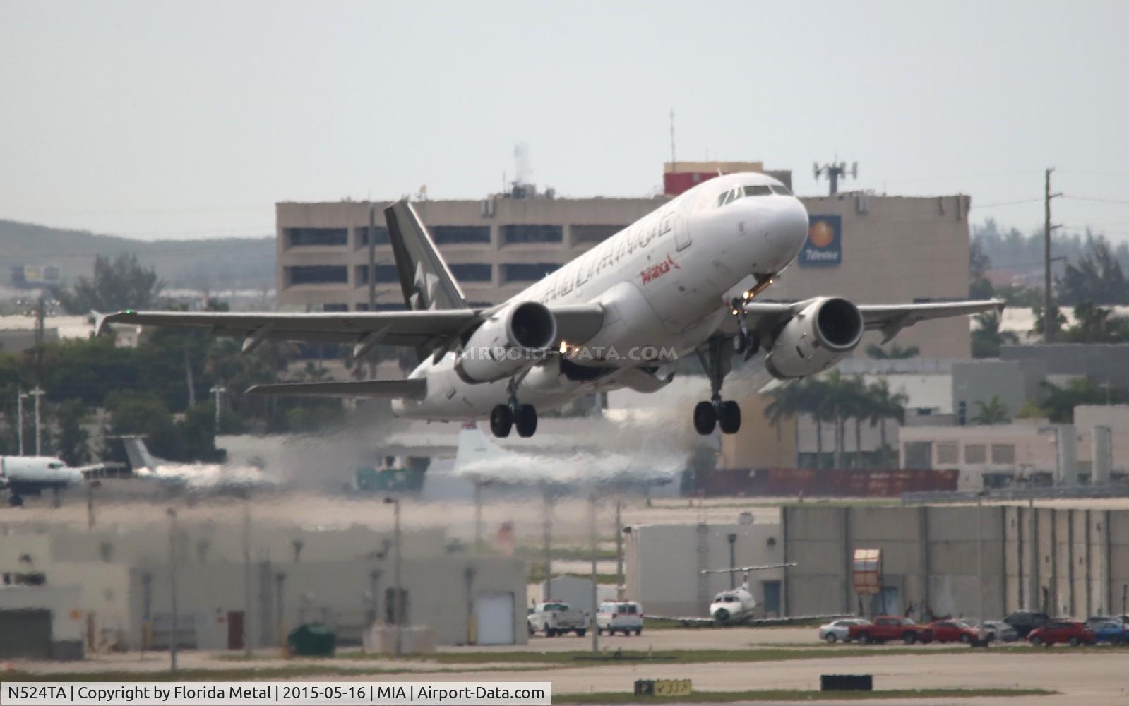 N524TA, 2012 Airbus A319-132 C/N 5280, Avianca Star Alliance
