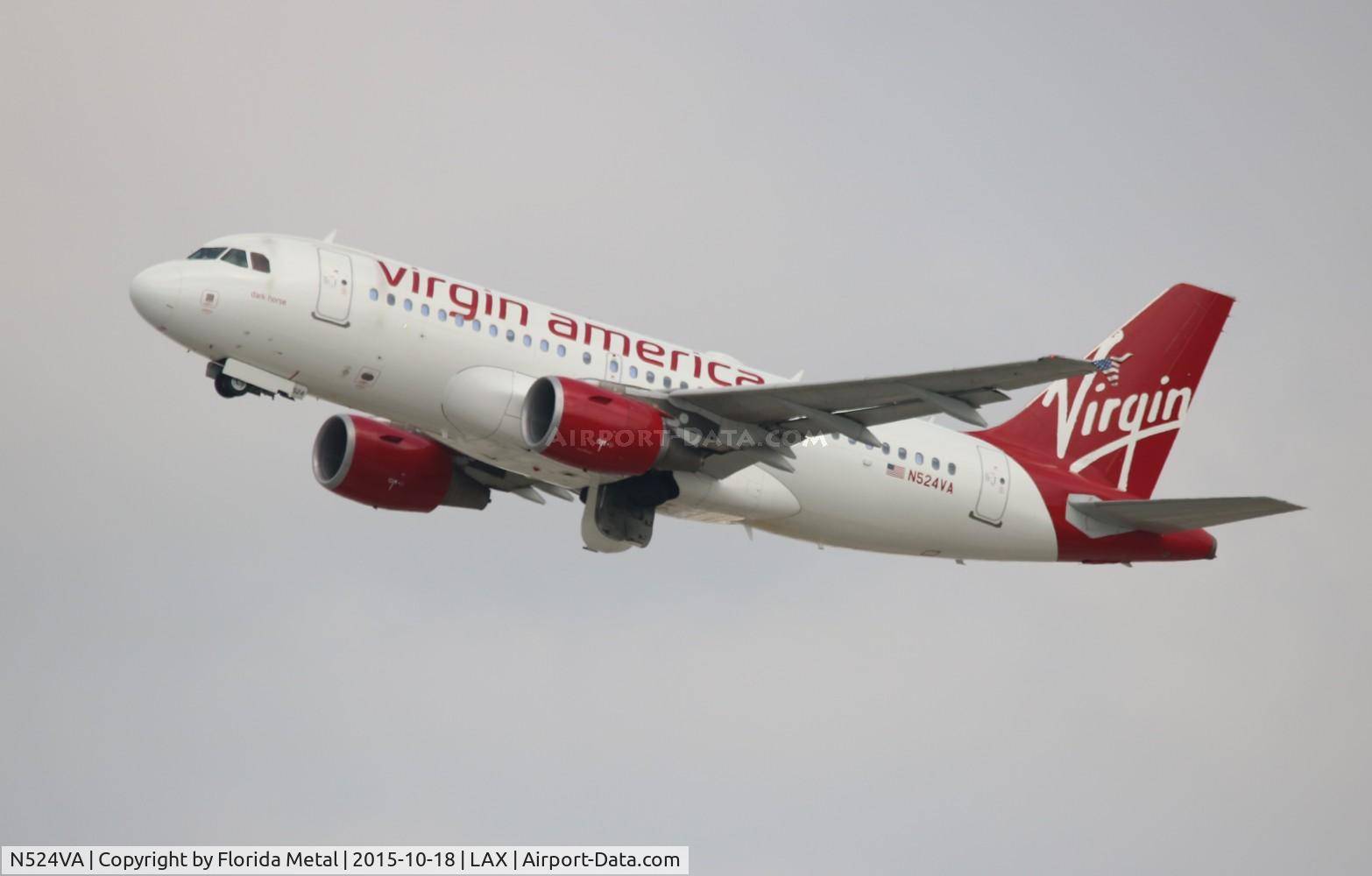 N524VA, 2007 Airbus A319-112 C/N 3204, Avianca