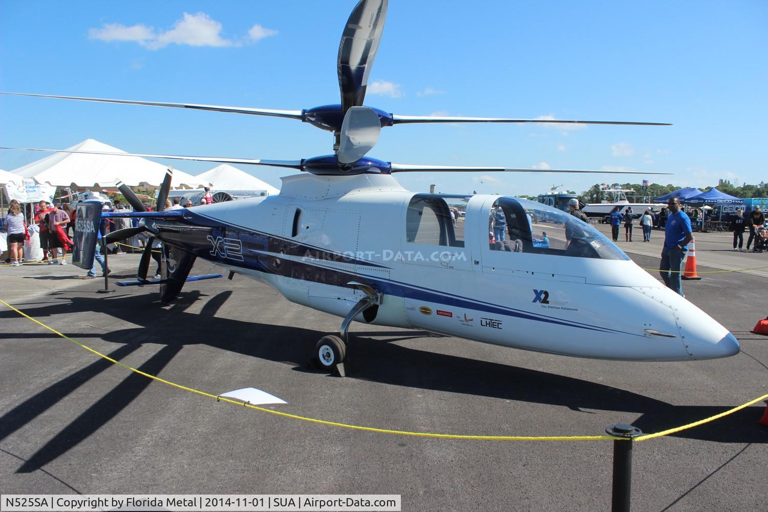 N525SA, 2008 Schweizer SHM-41A C/N 0001, Sikorsky X2
