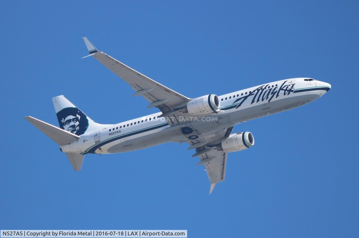 N527AS, 2009 Boeing 737-890 C/N 35694, Alaska