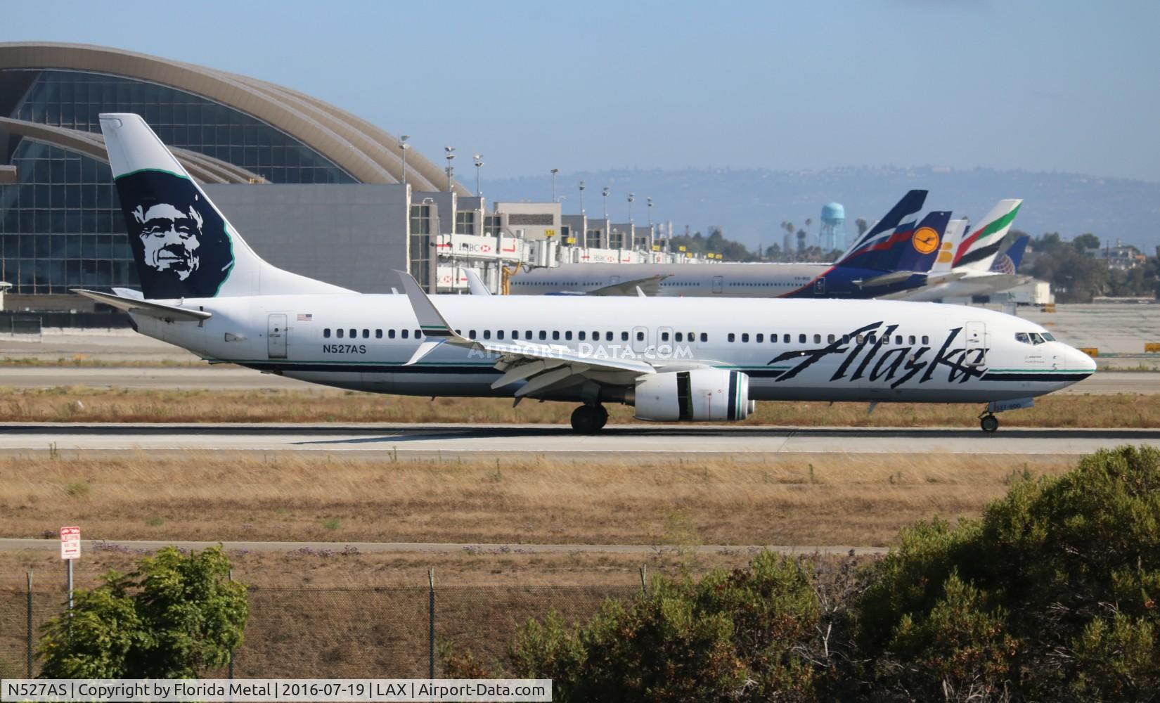 N527AS, 2009 Boeing 737-890 C/N 35694, Alaska