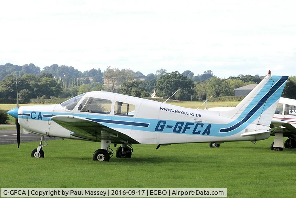 G-GFCA, 1989 Piper PA-28-161 Cadet C/N 28-41100, Visiting Aircraft @ EGBO. EX:-N9174X.