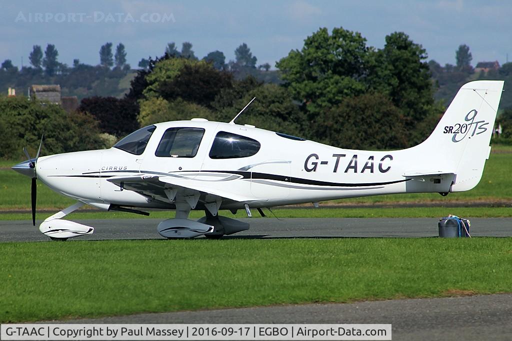 G-TAAC, 2006 Cirrus SR20 GTS C/N 1694, Visiting aircraft @ EGBO. EX:-N997SR.