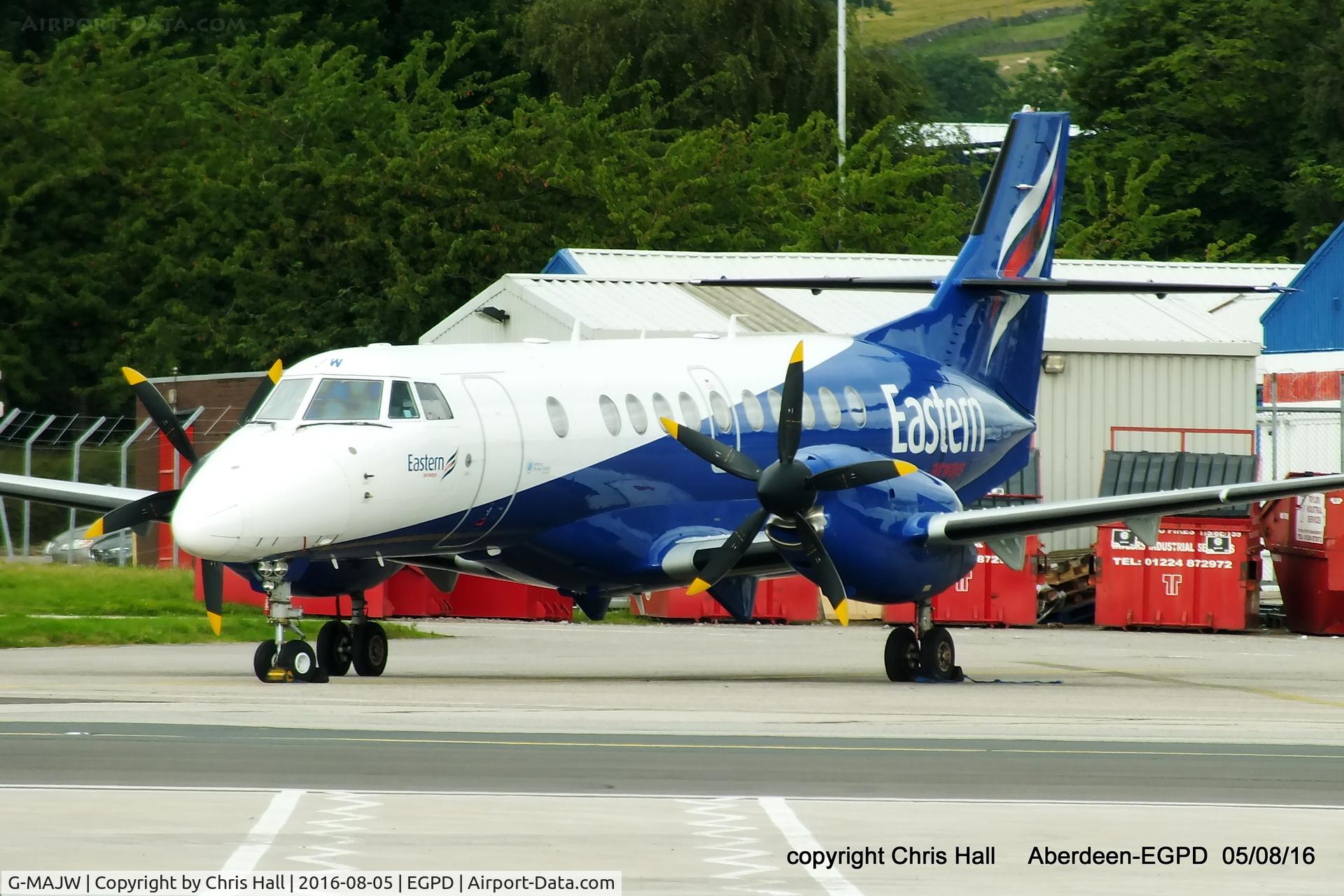 G-MAJW, 1993 British Aerospace Jetstream 41 C/N 41015, Eastern Airways
