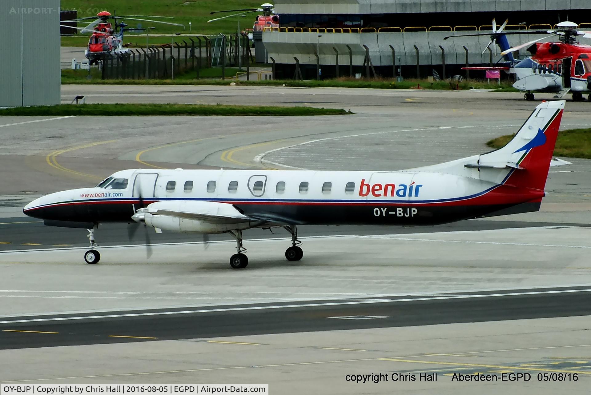 OY-BJP, 1982 Fairchild SA-227AC Metro III C/N AC-499, BinAir
