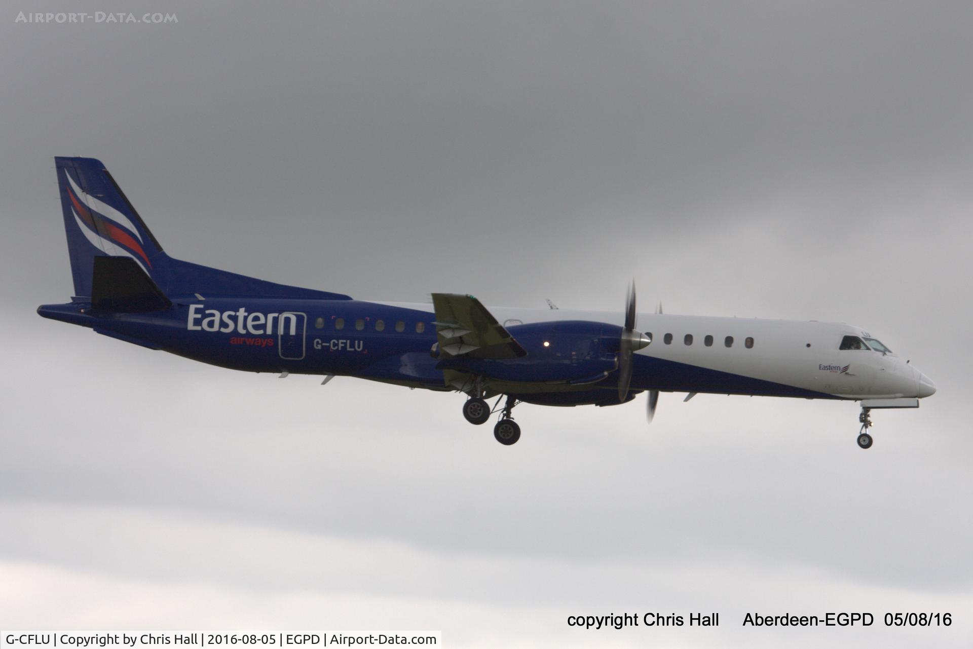 G-CFLU, 1998 Saab 2000 C/N 2000-055, Eastern Airways