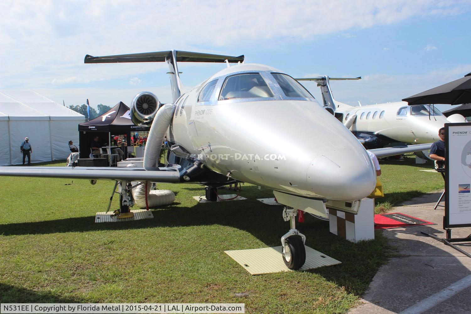 N531EE, 2014 Embraer EMB-500 Phenom 100 C/N 50000331, Phenom 100