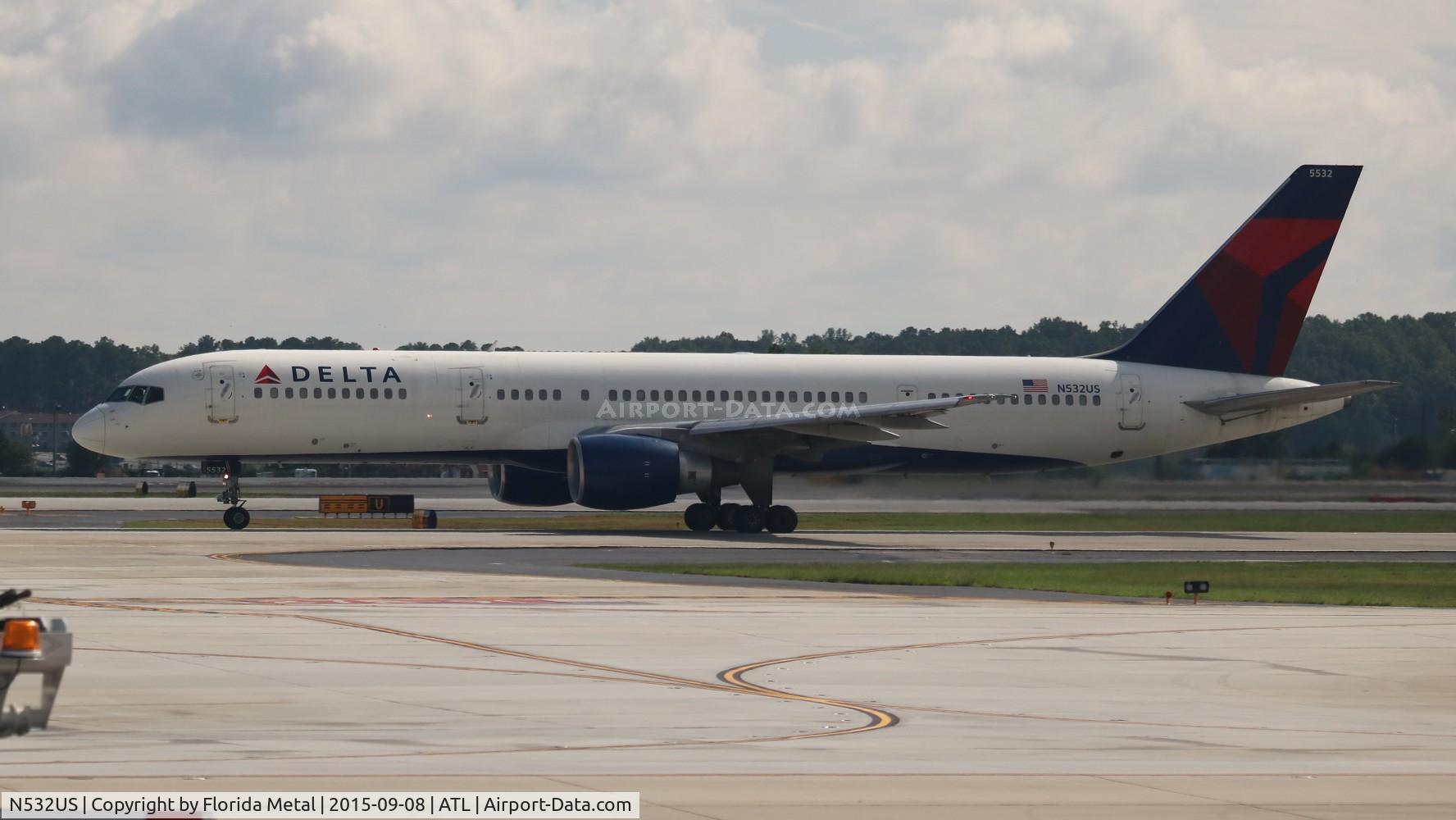 N532US, 1988 Boeing 757-251 C/N 24263, Delta