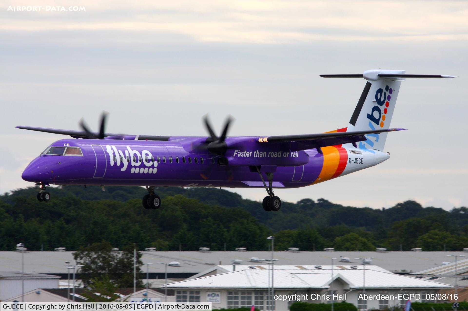 G-JECE, 2004 De Havilland Canada DHC-8-402Q Dash 8 C/N 4094, flybe