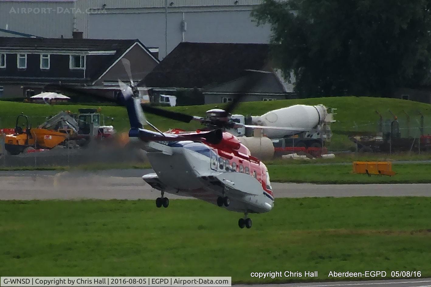 G-WNSD, 2014 Sikorsky S-92A C/N 920231, CHC Scotia