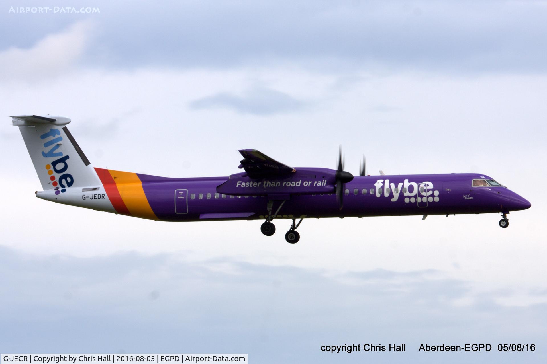 G-JECR, 2006 De Havilland Canada DHC-8-402Q Dash 8 C/N 4139, flybe